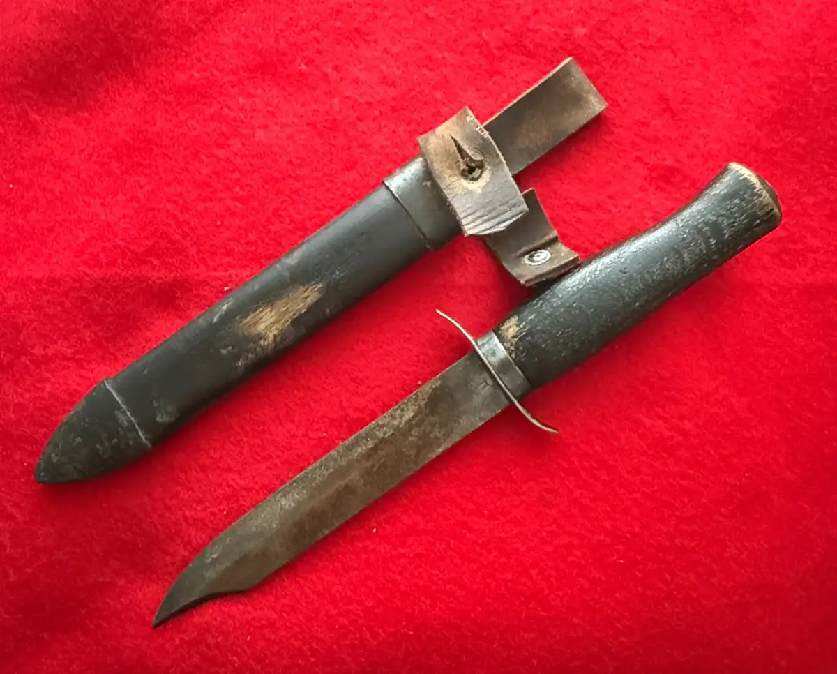 Original Soviet WW2 NR-40 ZIK Scout Knife alternate view