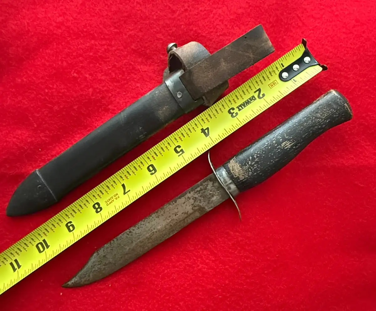 Original Soviet WW2 NR-40 ZIK Scout Knife - View 3