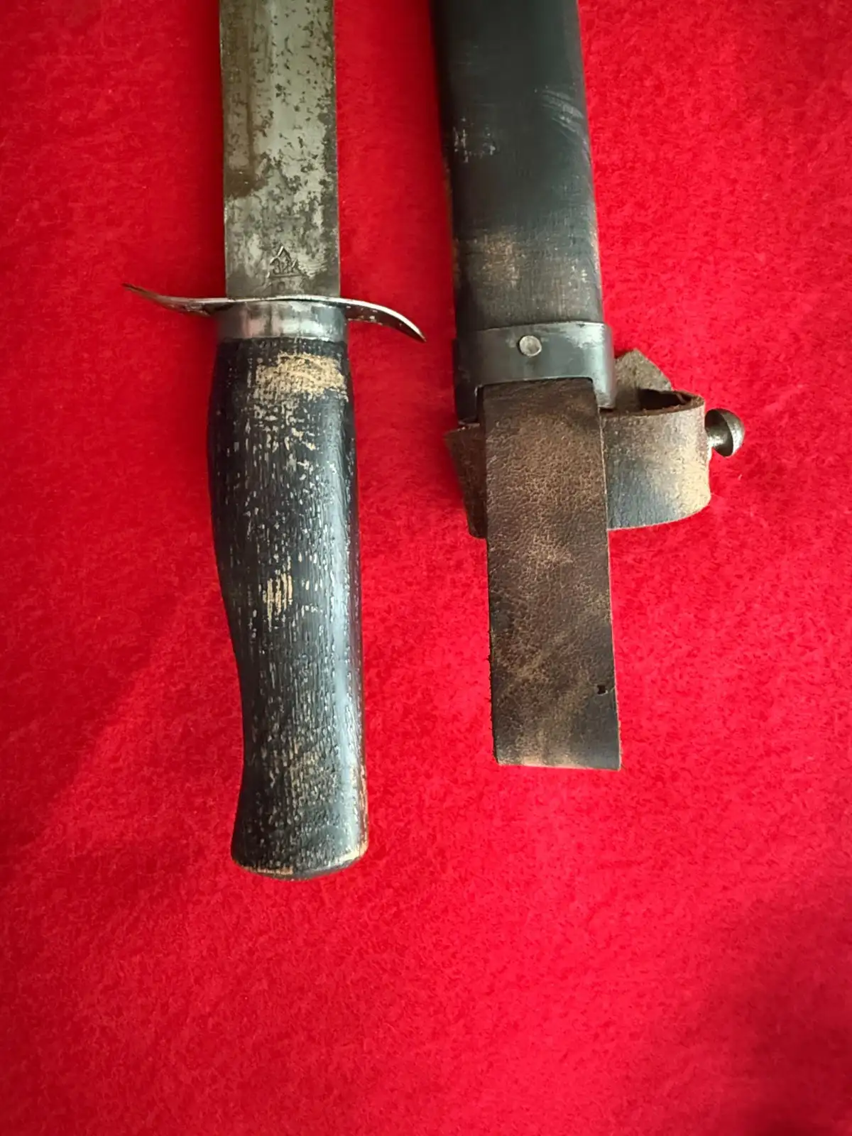 Original Soviet WW2 NR-40 ZIK Scout Knife - View 6