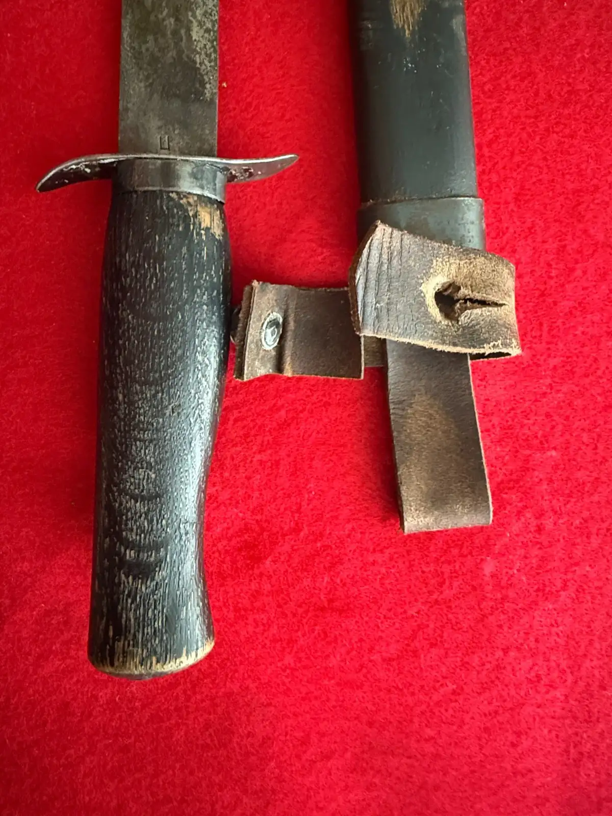 Original Soviet WW2 NR-40 ZIK Scout Knife - View 7