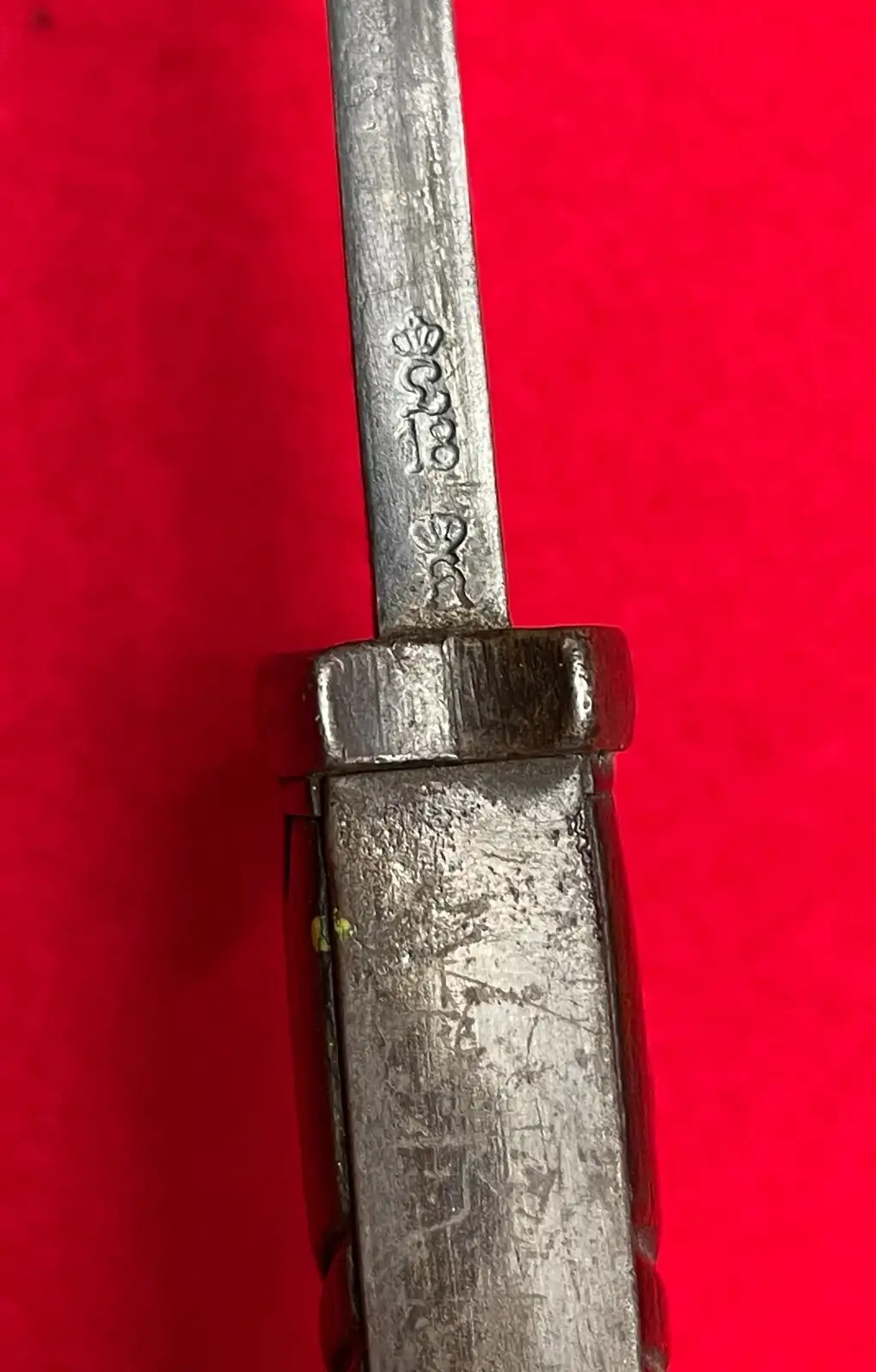 Original German WW1 M1898/05 Butcher Bayonet - View 11