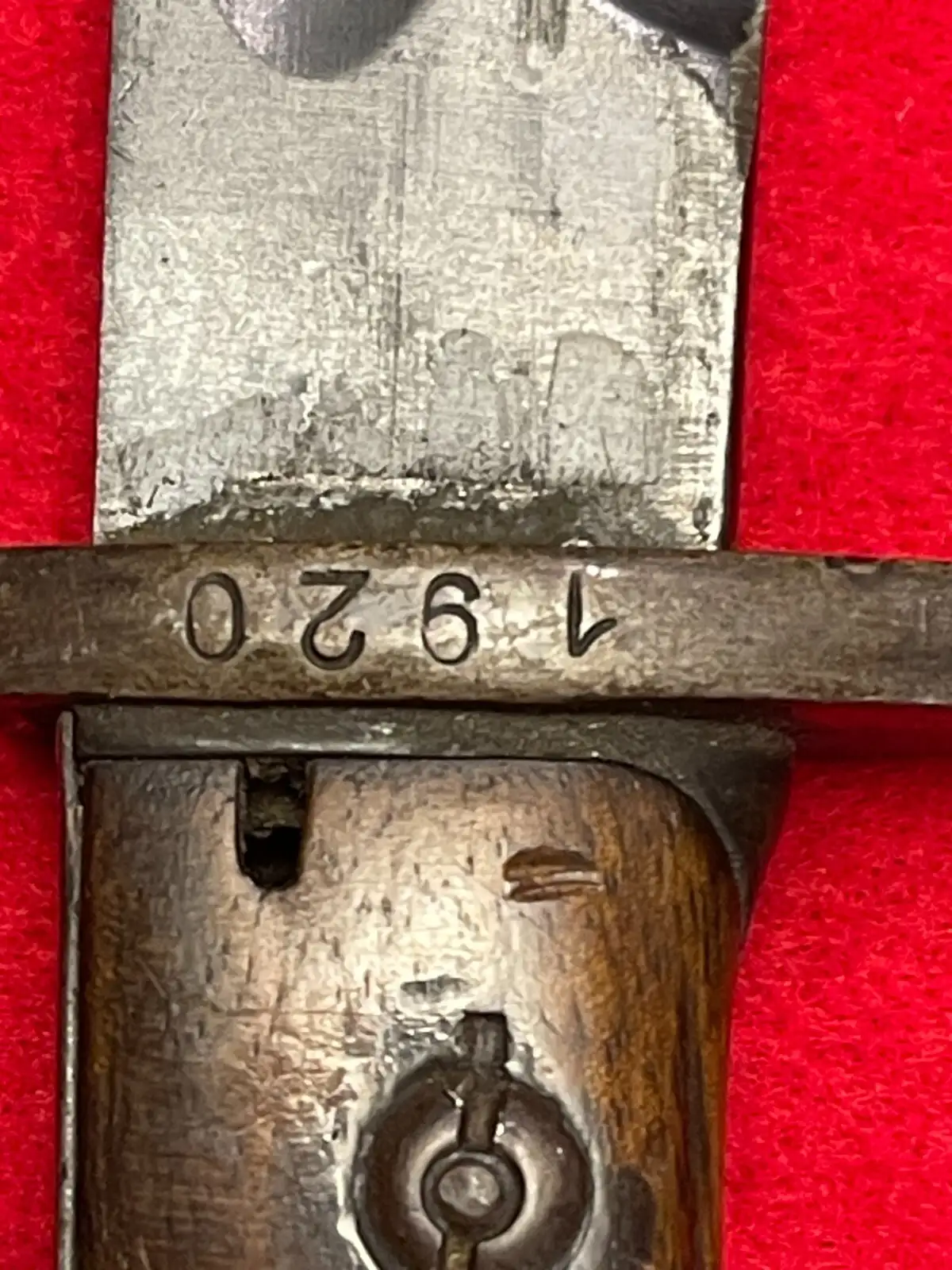 Original German WW1 M1898/05 Butcher Bayonet - View 15