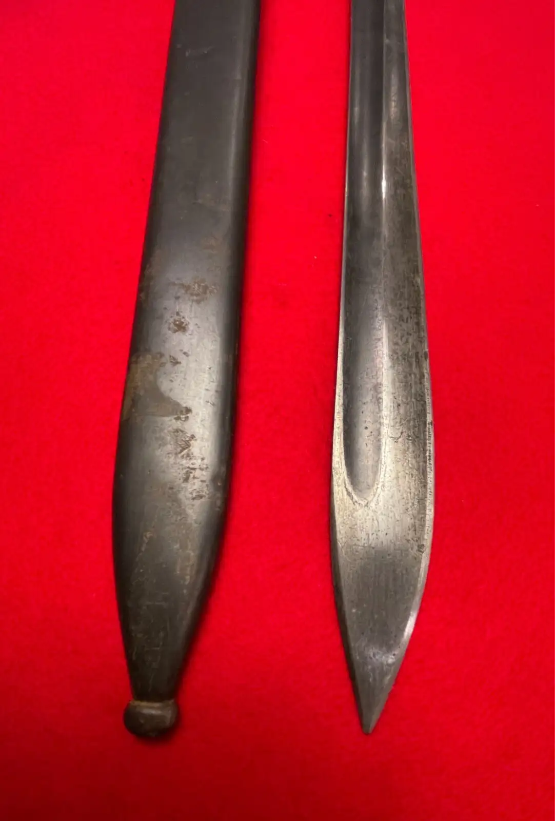 Original German WW1 M1898/05 Butcher Bayonet - View 5