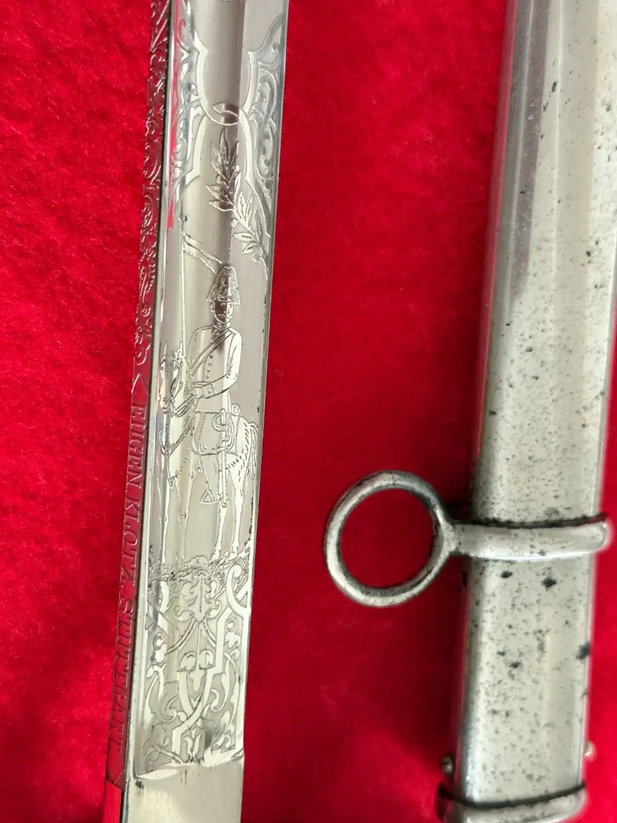 Original German WW1 Cavalry Officer Sword - View 10