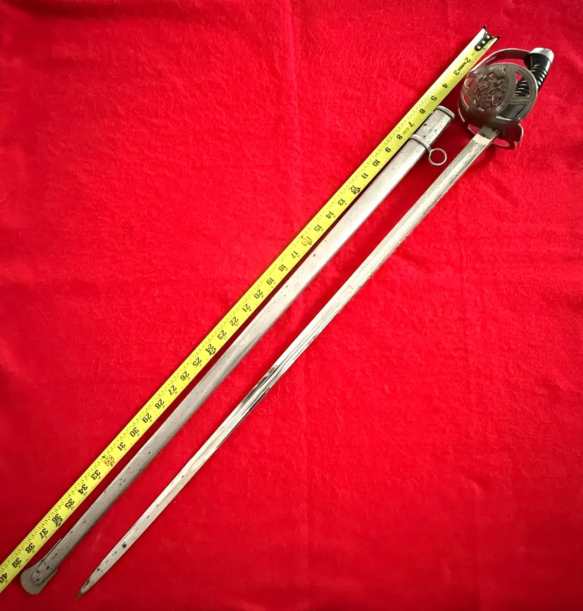 Original German WW1 Cavalry Officer Sword alternate view