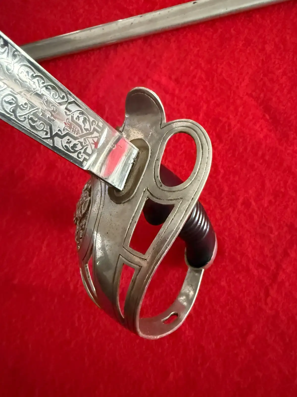 Original German WW1 Cavalry Officer Sword - View 21