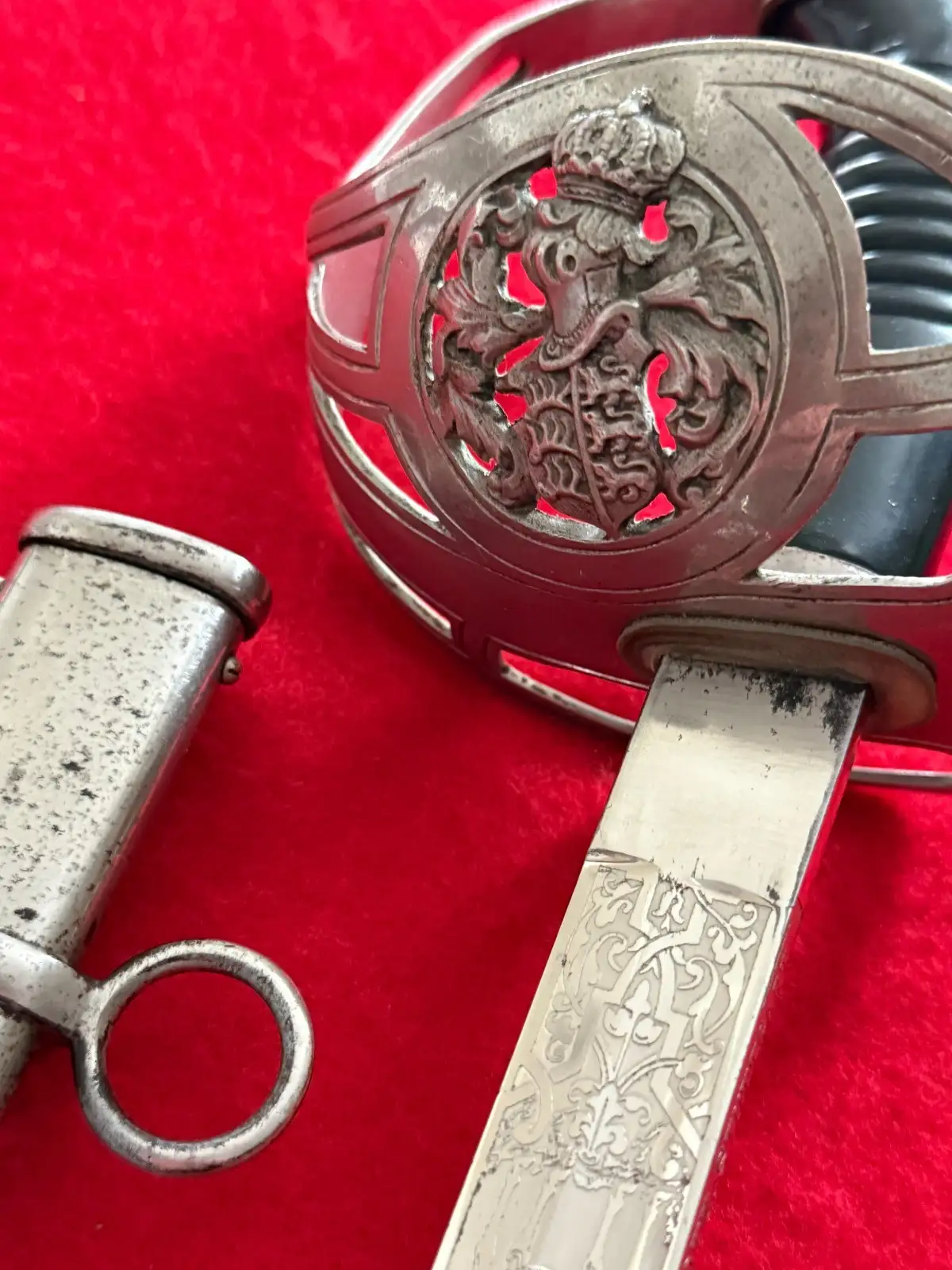 Original German WW1 Cavalry Officer Sword - View 3